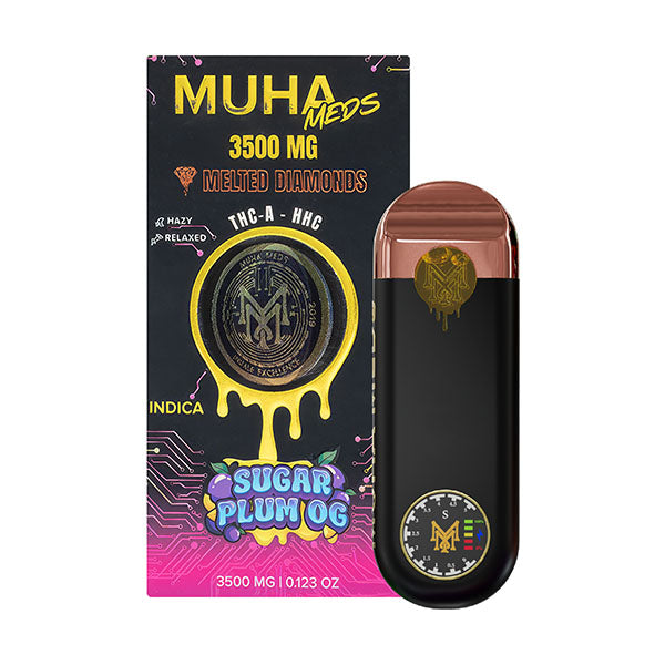 Muha Meds Gen 3 Melted Diamonds Disposable | 3.5g
