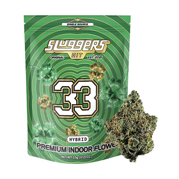 Sluggers 33 Spritz Premium Indoor THC-A Flower | 3.5g