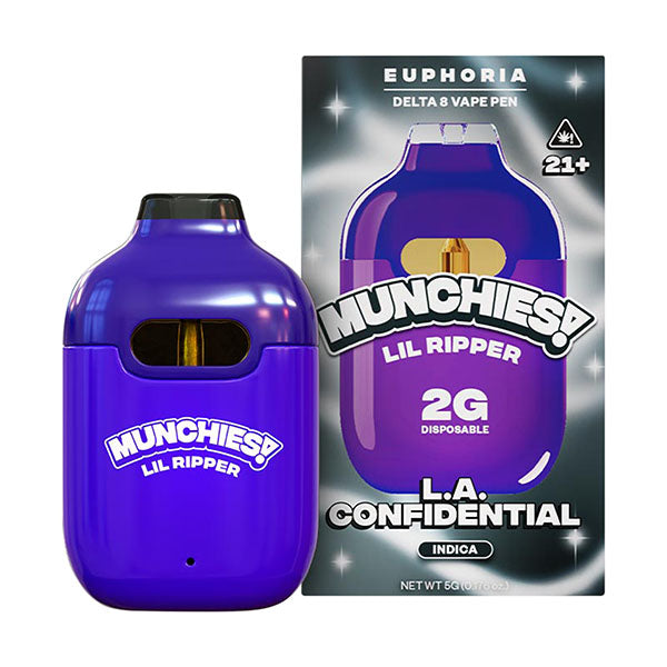 MUNCHIES! Lil Ripper Euphoria Delta 8 Vape | 2g
