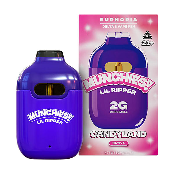 MUNCHIES! Lil Ripper Euphoria Delta 8 Vape | 2g
